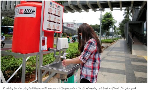 hand wash station